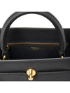 Silky Calf Small Tote Bag Black - MULBERRY - BALAAN 11