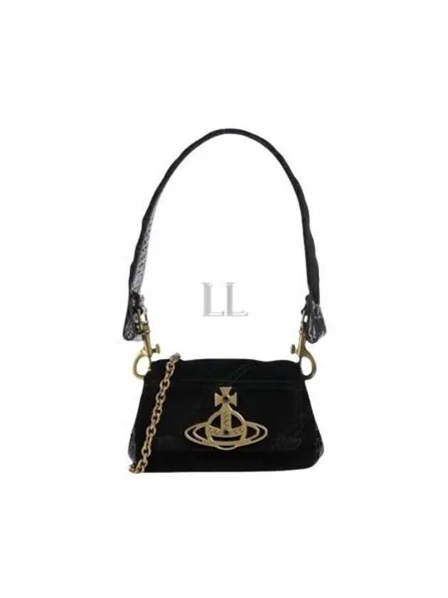 Hazel Small Shoulder Bag Black - VIVIENNE WESTWOOD - BALAAN 2