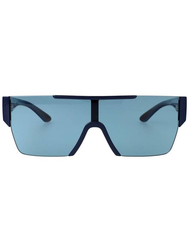 Eyewear Plastic Logo Goggles Sunglasses Blue - BURBERRY - BALAAN 2