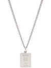 Gram Signature Bar Necklace Silver - BE/GINS - BALAAN 1