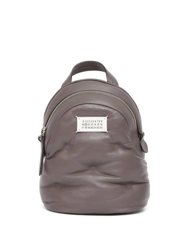 Glam Slam Leather Backpack Brown - MAISON MARGIELA - BALAAN 1