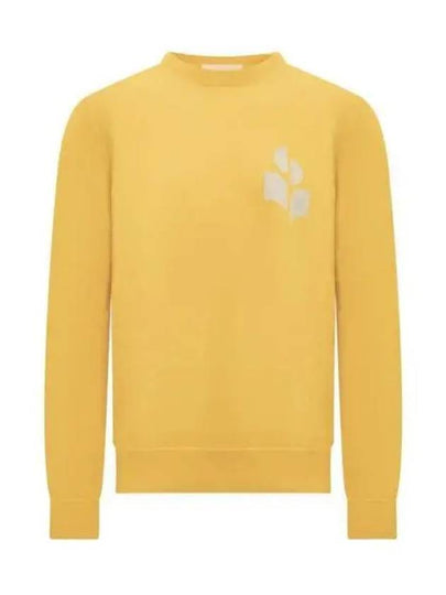 Evans Logo Crew Neck Knit Top Yellow - ISABEL MARANT - BALAAN 2