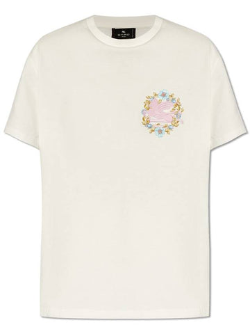 Etro T-shirt With Logo, Women's, White - ETRO - BALAAN 1