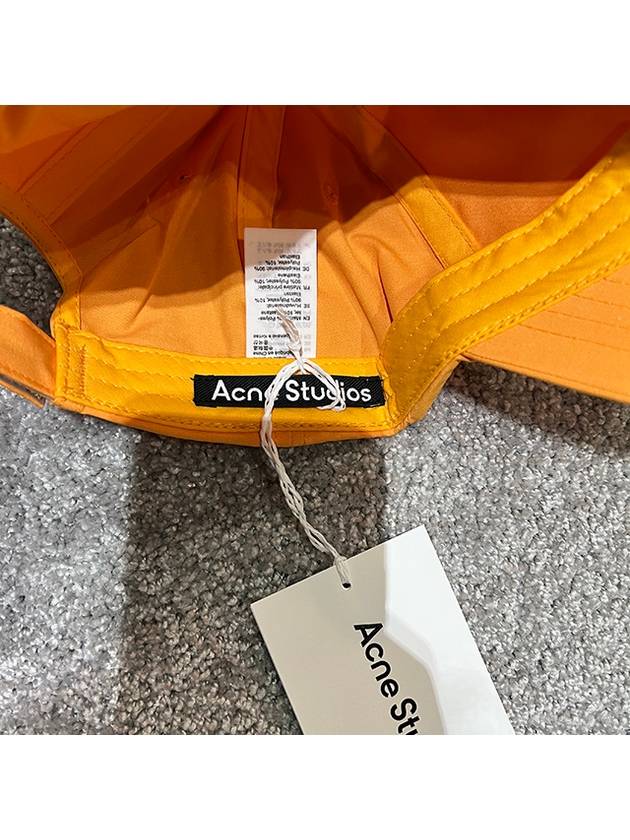 Face Logo Ball Cap Orange Yellow - ACNE STUDIOS - BALAAN 8