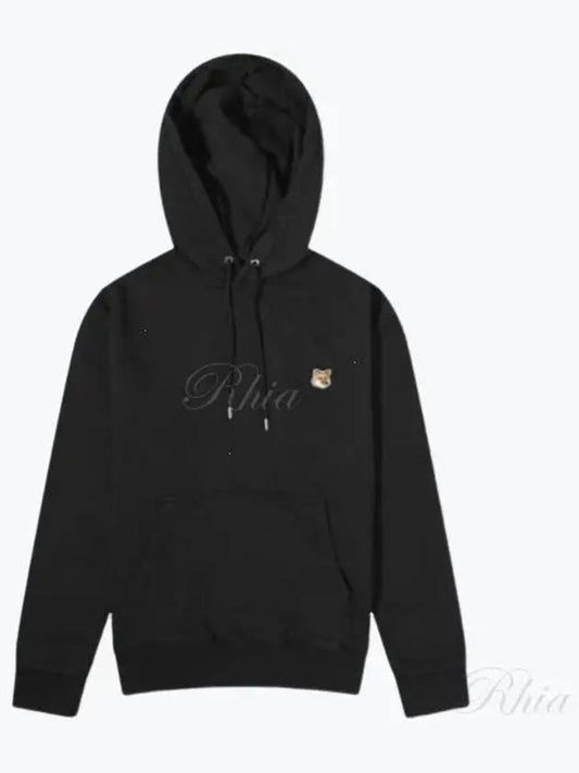 Fox Head Patch Regular Hoodie Black - MAISON KITSUNE - BALAAN 2