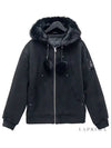 hooded jacket black - MOOSE KNUCKLES - BALAAN 5