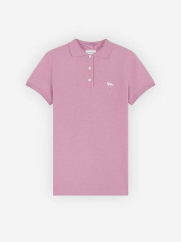 Baby Fox Polo Collar Pink Women s - MAISON KITSUNE - BALAAN 1