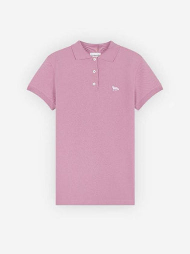 Baby Fox Polo Collar Pink Women s - MAISON KITSUNE - BALAAN 1