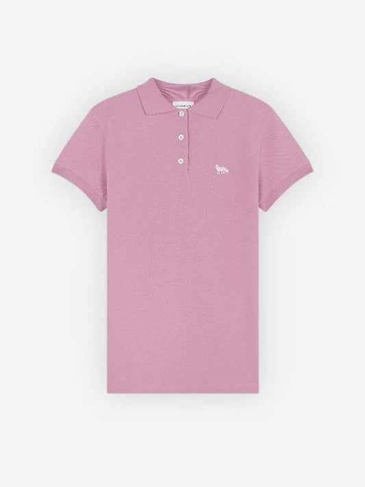 Baby Fox Polo Collar Pink Women s - MAISON KITSUNE - BALAAN 1