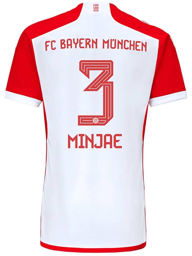 Fc Bayern 23/24 Home Jersey Short Sleeve T-Shirt Red White - ADIDAS - BALAAN 4