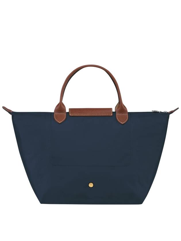 Le Pliage Medium Tote Bag Navy - LONGCHAMP - BALAAN.