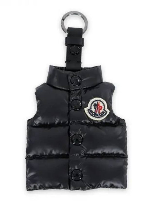 Padded vest keyring black 6F00003 M4058 999 1064989 - MONCLER - BALAAN 1