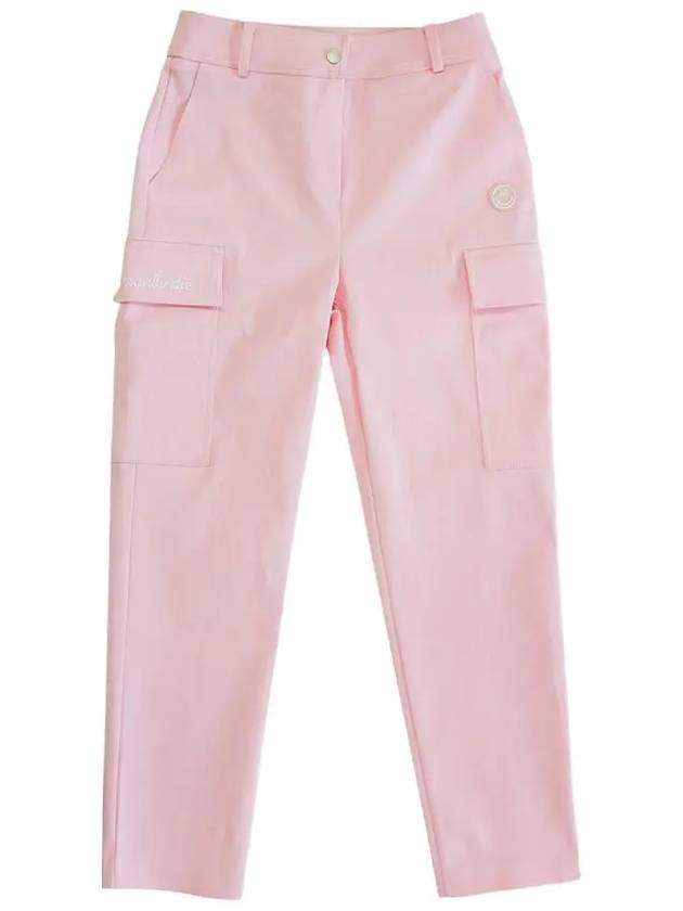 Montbly Cargo Pocket Pants PINK - MONBIRDIE GOLF - BALAAN 5