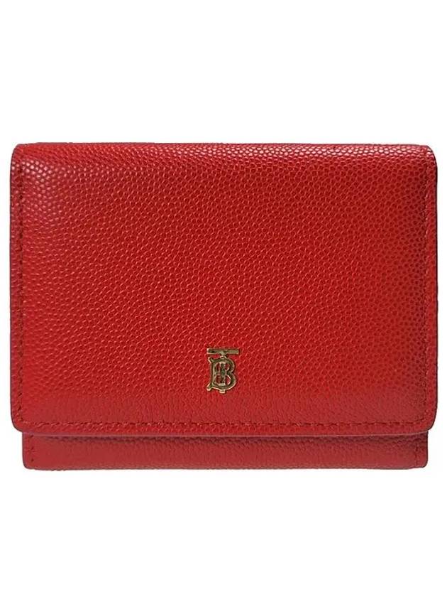 Monogram Trifold Card Wallet Red - BURBERRY - BALAAN 2