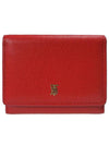 Monogram Trifold Card Wallet Red - BURBERRY - BALAAN 2