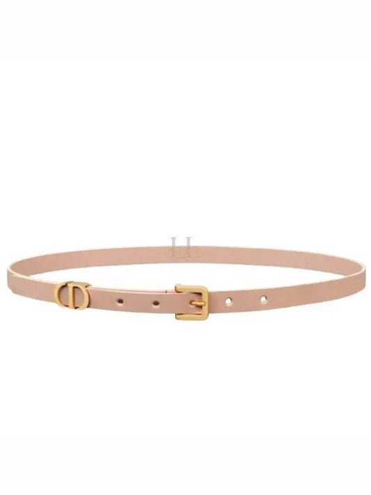 30 Montaigne 15MM Loop Ultrasoft Calfskin Belt Pink - DIOR - BALAAN 2