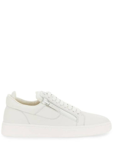 LEATHER SNEAKER - GIUSEPPE ZANOTTI - BALAAN 1