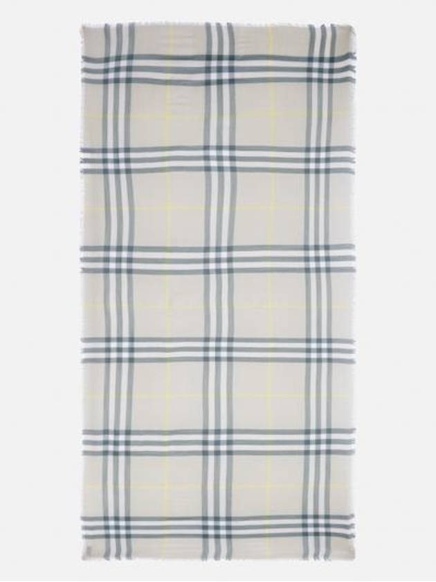 Vintage Check Wool Scarf Green - BURBERRY - BALAAN 2