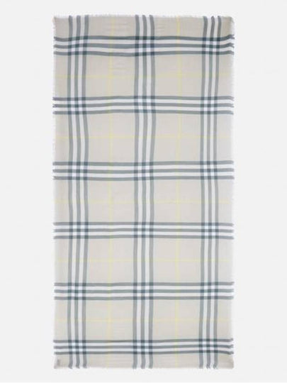 Vintage Check Wool Scarf Green - BURBERRY - BALAAN 2