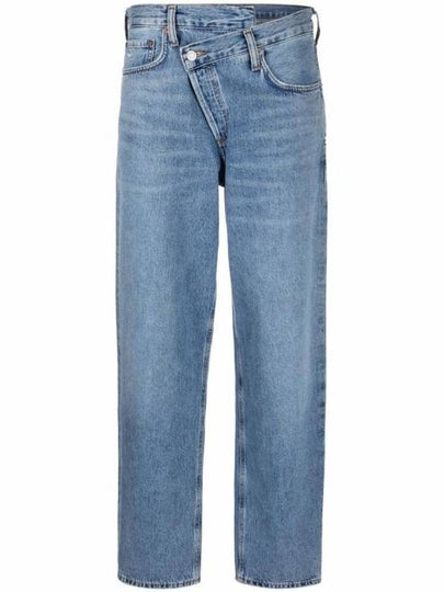 Criss Cross Upsized Straight Jeans Blue - AGOLDE - BALAAN 2