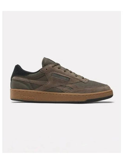 Club C 85 Vintage Revenge Low Top Sneakers Khaki - REEBOK - BALAAN 2