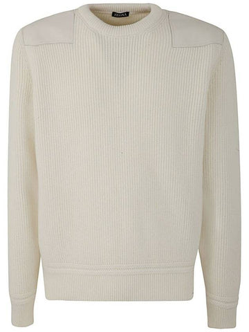 Zegna Wool And Cashmere Crew Neck Clothing - ERMENEGILDO ZEGNA - BALAAN 1