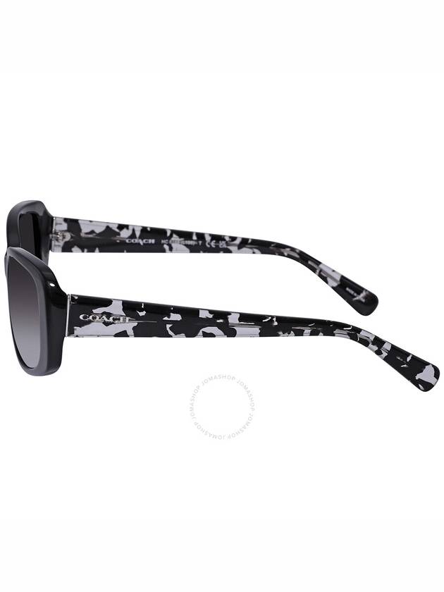 Coach Grey Gradient Rectangular Ladies Sunglasses HC8168 534811 56 - COACH - BALAAN 3