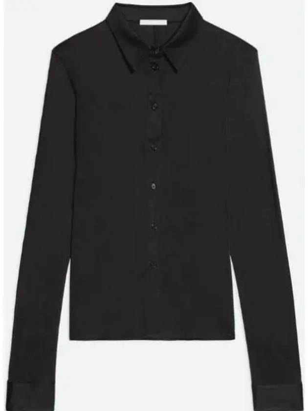 Jersey Slim Shirt Black - HELMUT LANG - BALAAN 2