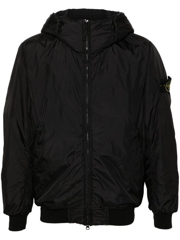 Crinkle Reps R NY Padding Black - STONE ISLAND - BALAAN 3