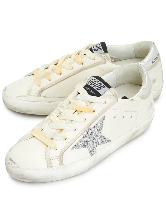 Superstar Silver Tab Low-Top Sneakers White - GOLDEN GOOSE - BALAAN 2