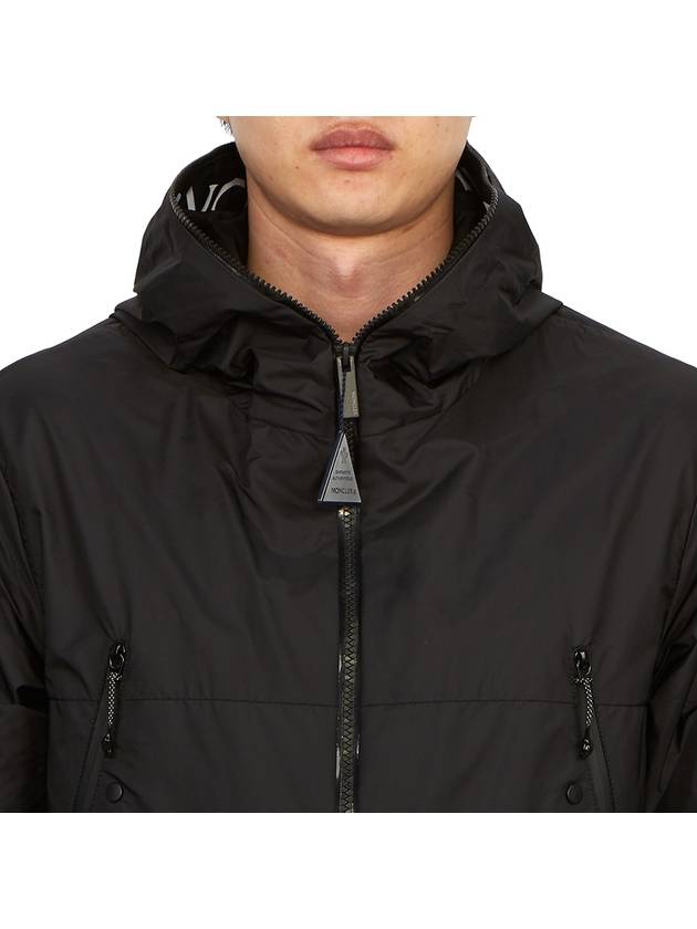 JUNICHI Zip Up Jacket Black - MONCLER - BALAAN 7