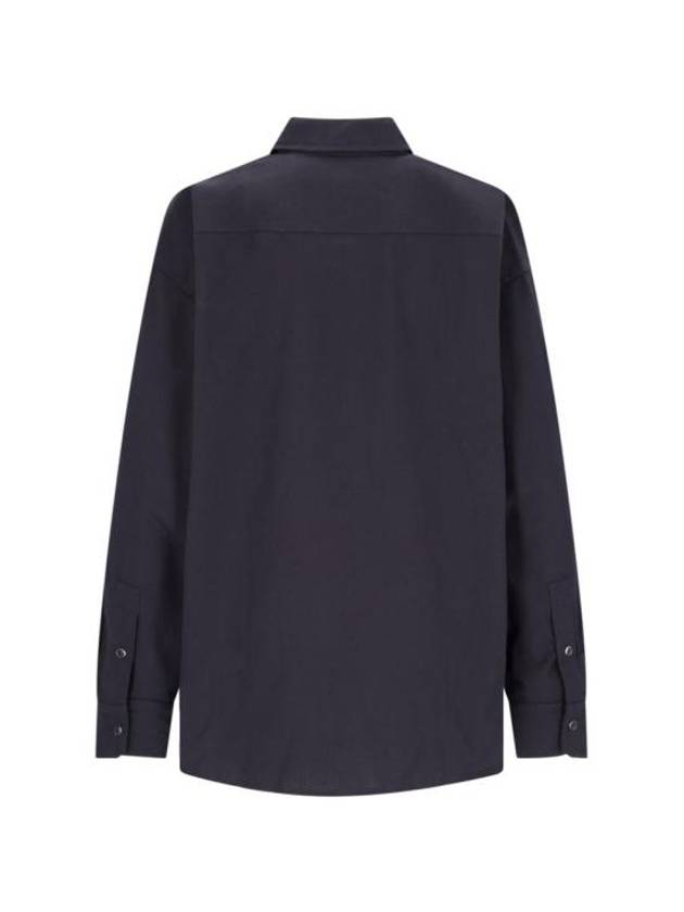 Welt Pocket Shirt Midnight Indigo - LEMAIRE - BALAAN 3