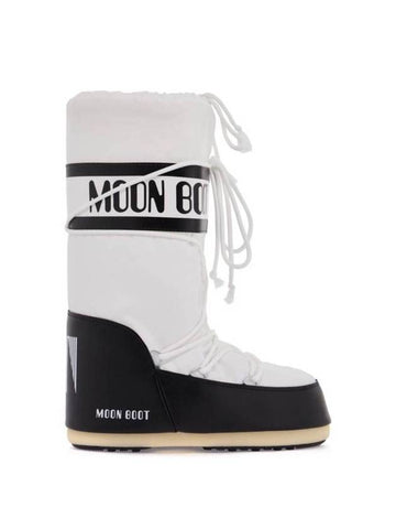 Logo Snow Winter Boots White - MOON BOOT - BALAAN 1