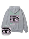 Of The Eye Vivid Green Overfit Hoodie Grey - MONSTER REPUBLIC - BALAAN 3