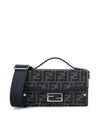 Baguette Soft Trunk Cross Bag Blue - FENDI - BALAAN 2