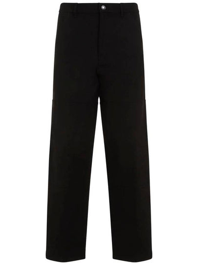 Canvas straight pants black - MONCLER - BALAAN 2