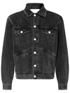 Django Back Logo Jacket Black - ISABEL MARANT - BALAAN 2