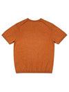 Noise round short sleeve knit orange - IOEDLE - BALAAN 3