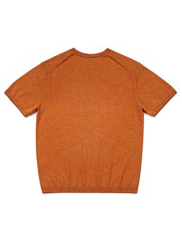 Noise round short sleeve knit orange - IOEDLE - BALAAN 3