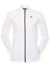 Men's Jeff Hybrid Zip-Up Jacket White - J.LINDEBERG - BALAAN 2