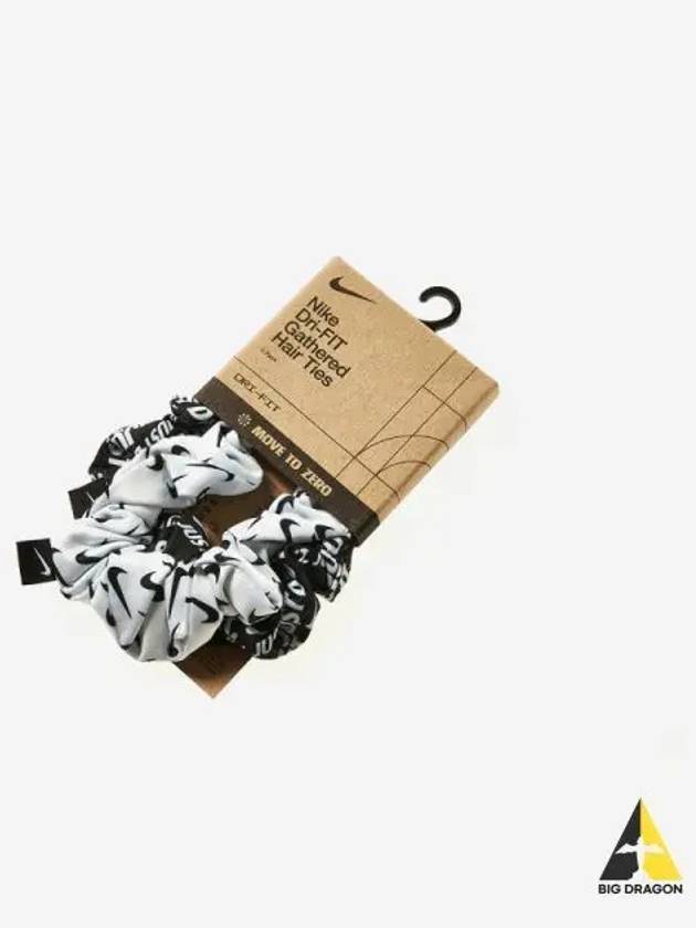 Gathered Hair Ties 2 Pack 0 127 - NIKE - BALAAN 1