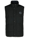 Garson Label Vest Black - CANADA GOOSE - BALAAN 2