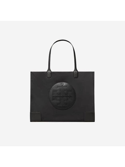 Ella Large Nylon Tote Bag Black - TORY BURCH - BALAAN 2