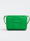 Intrecciato Cassette Small Cross Bag Green - BOTTEGA VENETA - BALAAN 2