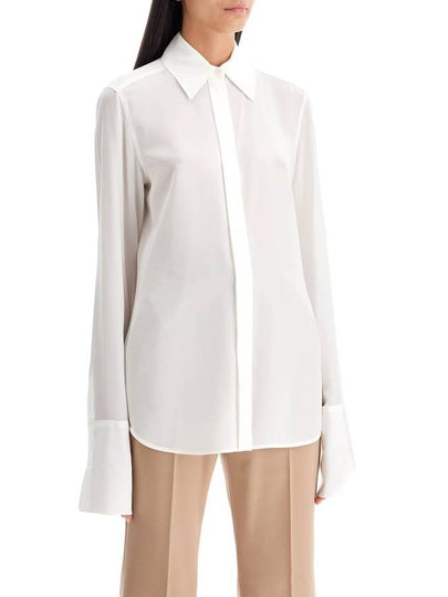 lelia shirt in silk crepe de chine - MAX MARA SPORTMAX - BALAAN 2