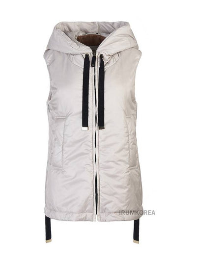 Women's The Cube Greengo Technical Hoodie Vest Ice - MAX MARA - BALAAN 2