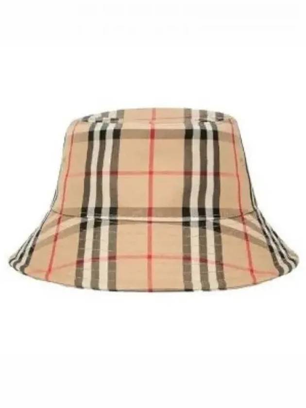 Vintage Check Technical Bucket Hat Beige - BURBERRY - BALAAN 2