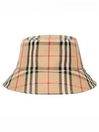 Vintage Check Technical Bucket Hat Beige - BURBERRY - BALAAN 2