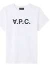 VPC Logo Short Sleeve T-Shirt White - A.P.C. - BALAAN 2