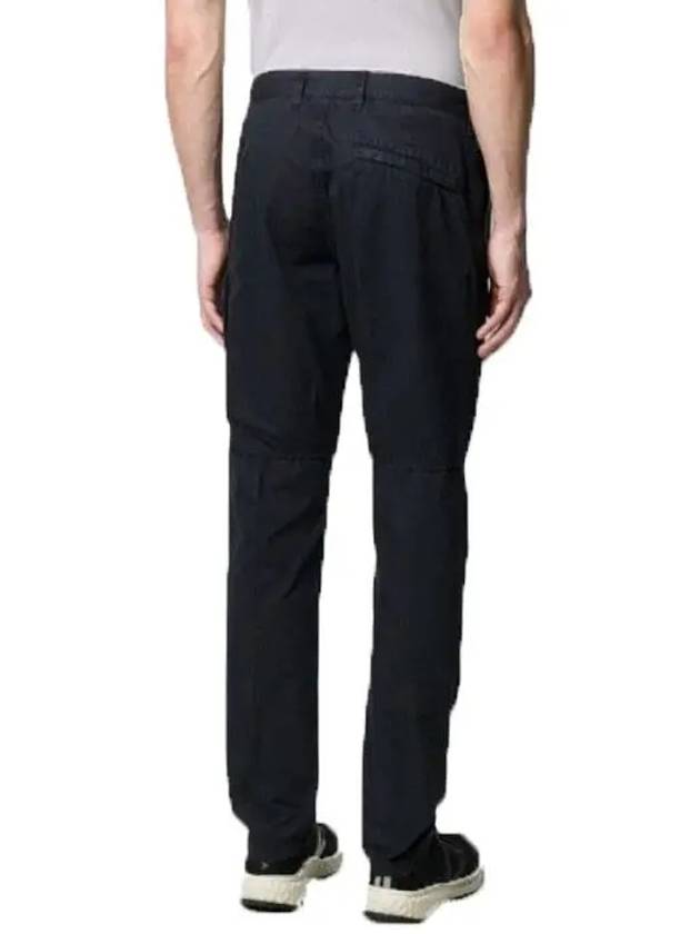 Men's Wappen Patch Cargo Straight Pants Navy - STONE ISLAND - BALAAN 5